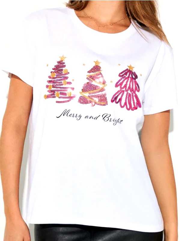 Sinsay Sinsay - Βαμβακερό μπλουζάκι - λευκο