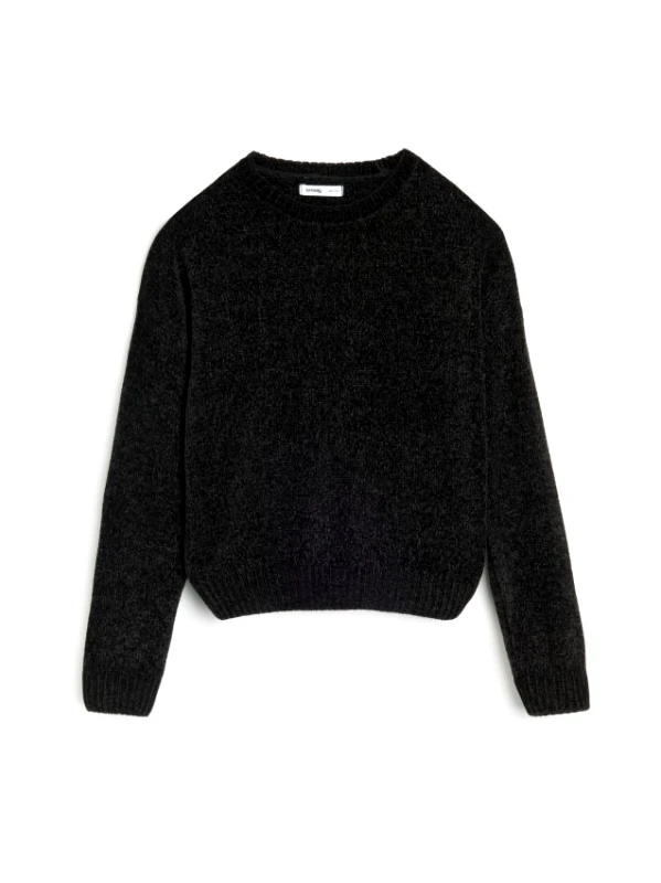Sinsay Sinsay - GIRLS` SWEATER - μαυρο