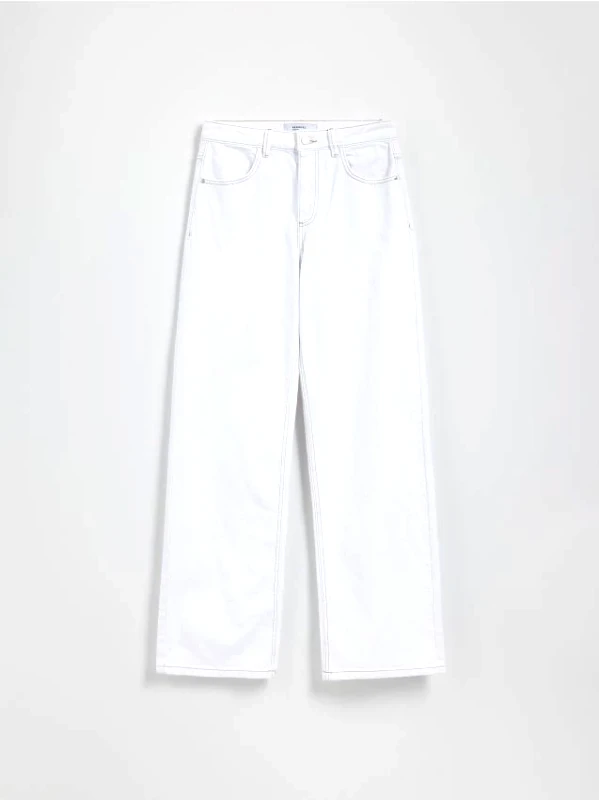 Reserved Reserved - Τζιν παντελόνι wide leg