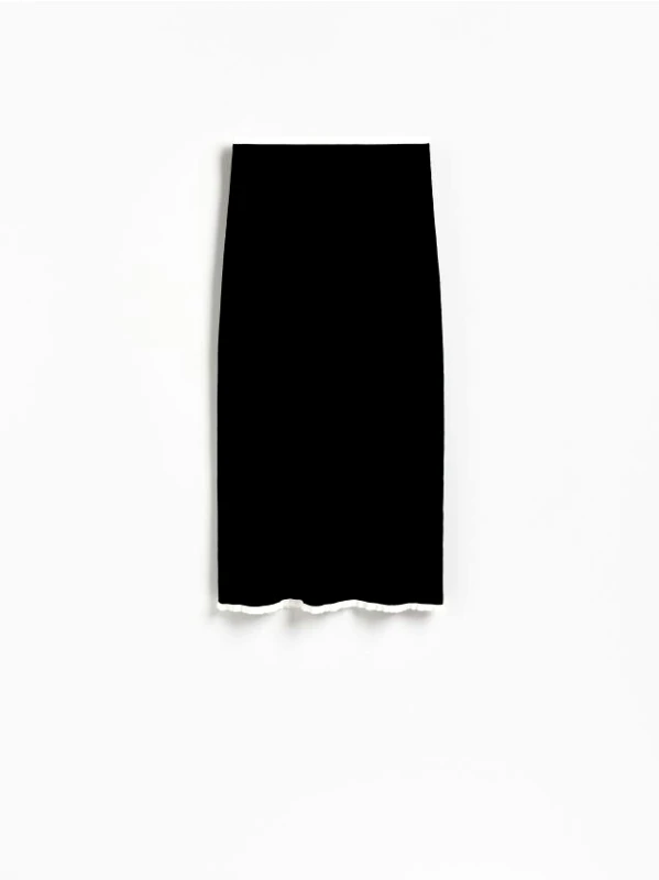 Reserved Reserved - Φούστα με αντιθετική ραφή