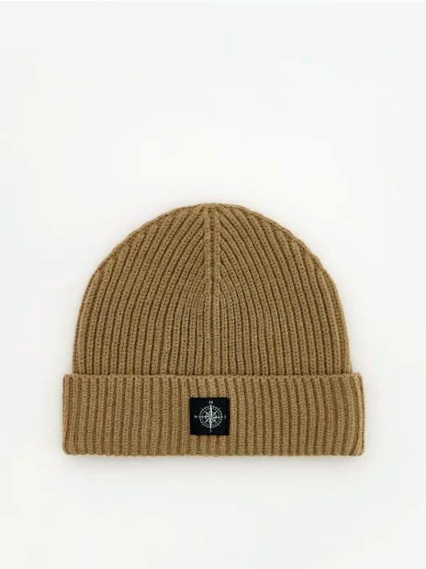 Reserved Reserved - Beanie από μείγμα βισκόζης