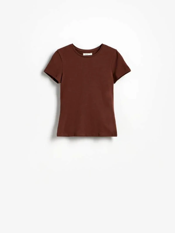 Reserved Reserved - Βαμβακερή μπλούζα slim fit