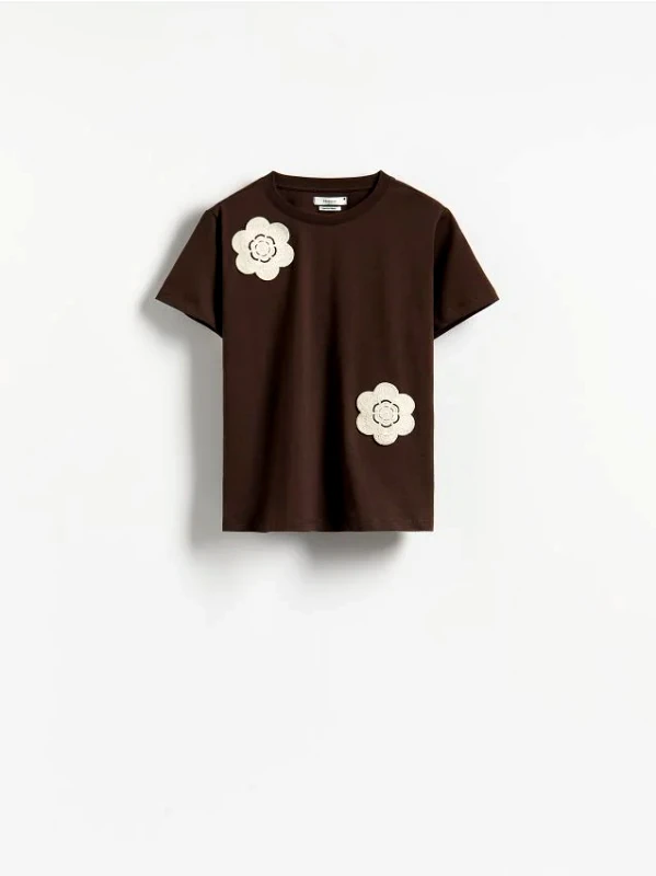 Reserved Reserved - T‑shirt με πλεκτή εφαρμογή