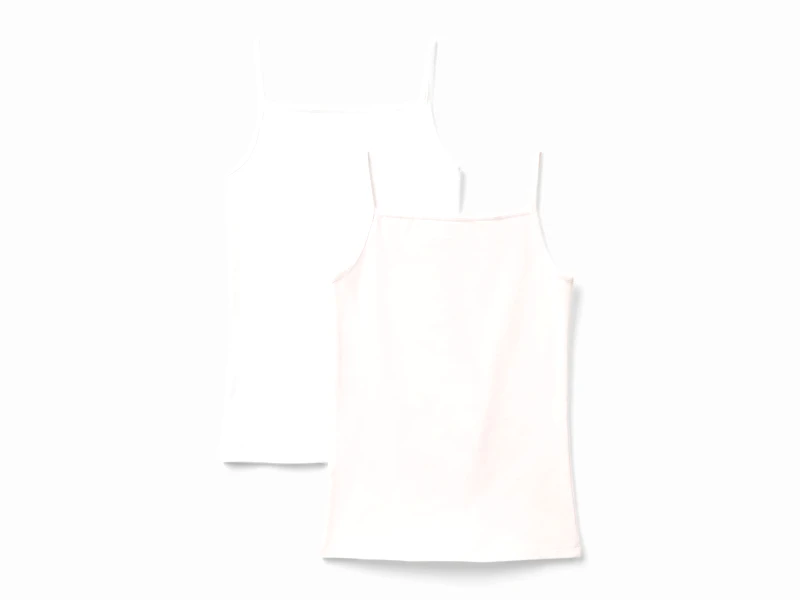 United Colors of Benetton Benetton, Δύο Φανέλες Εσώρουχο Από Βαμβακερό Στρετς, size 2XL, Πολύχρωμο, Παιδικά