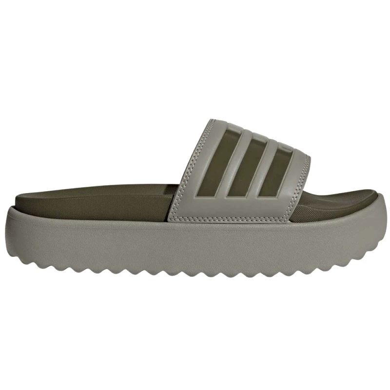 adidas performance adidas Adilette Γυναικείες Λαδί Platform Παντόφλες Slides