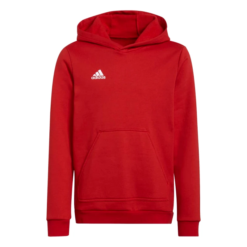 adidas performance adidas Παιδικό Κόκκινο Φούτερ με Κουκούλα Entrada 22