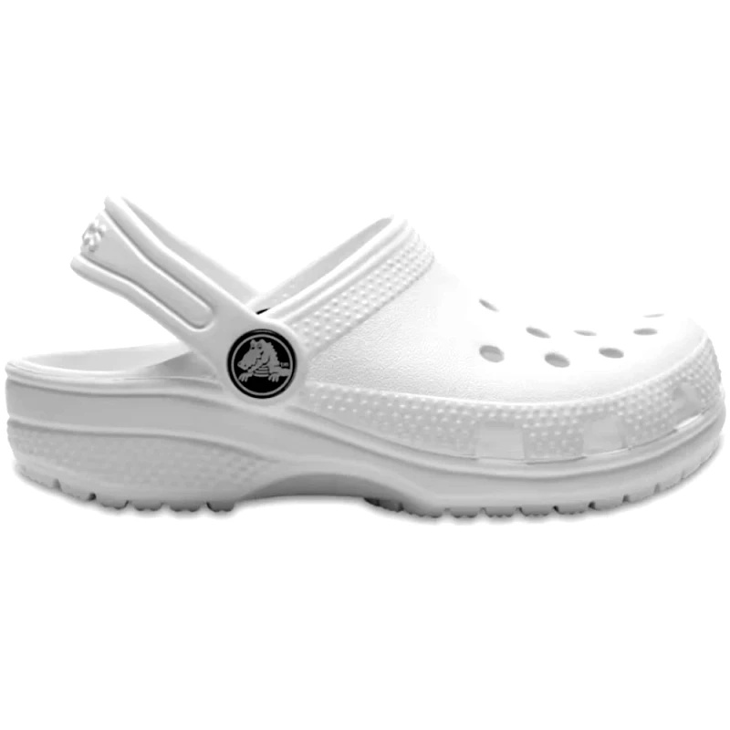 Crocs Crocs Classic Clogs Λευκά Πέδιλα Σαμπώ