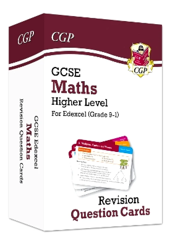 Coordination Group Publications Ltd (CGP) GCSE Maths Edexcel Revision Question Cards - Higher CGP Books Coordination Group Publications Ltd (CGP)
