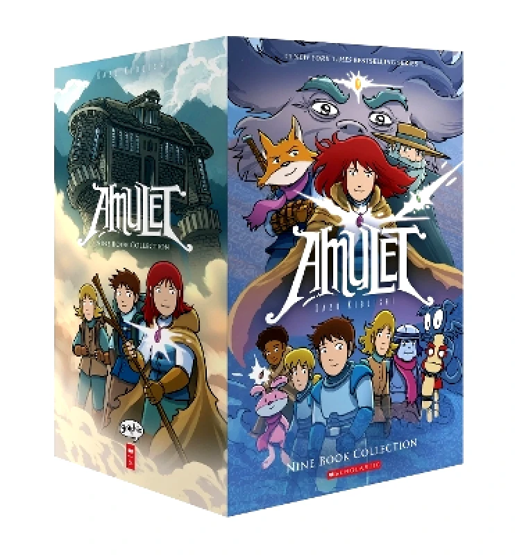 Scholastic US Amulet Box set 1-9 Graphix Kazu Kibuishi Scholastic US 0201