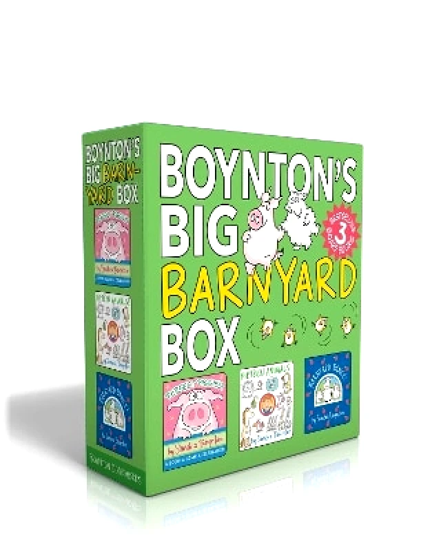 Boynton Bookworks Boynton's Big Barnyard Box (Boxed Set): Perfect Piggies!; Fifteen Animals!; Barnyard Dance! Sandra Boynton Boynton Bookworks 0411