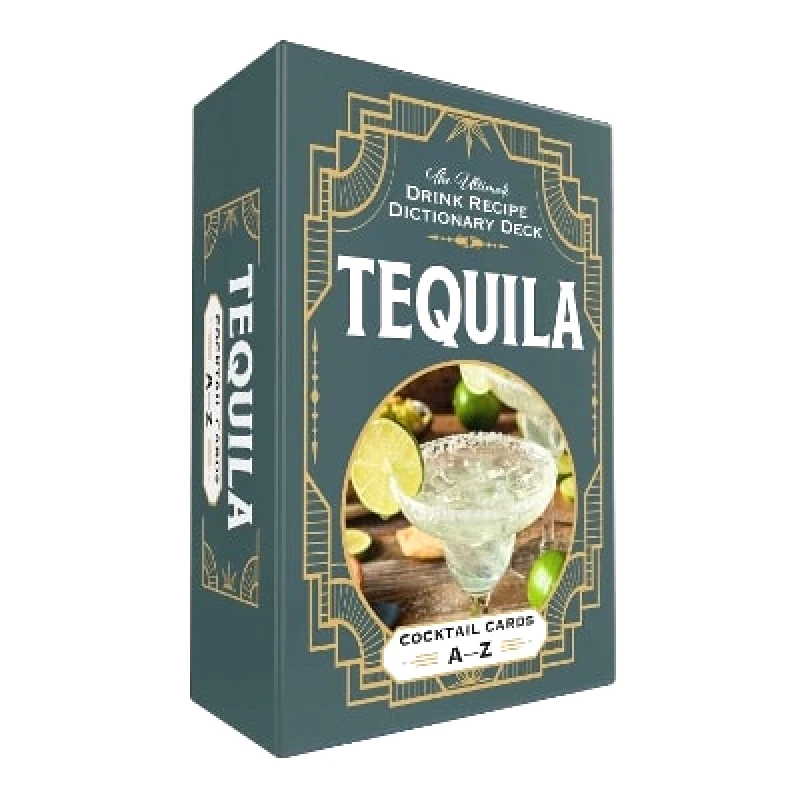 Adams Media Corporation Tequila Cocktail Cards A–Z: The Ultimate Drink Recipe Dictionary Deck Adams Media Adams Media Corporation 0314