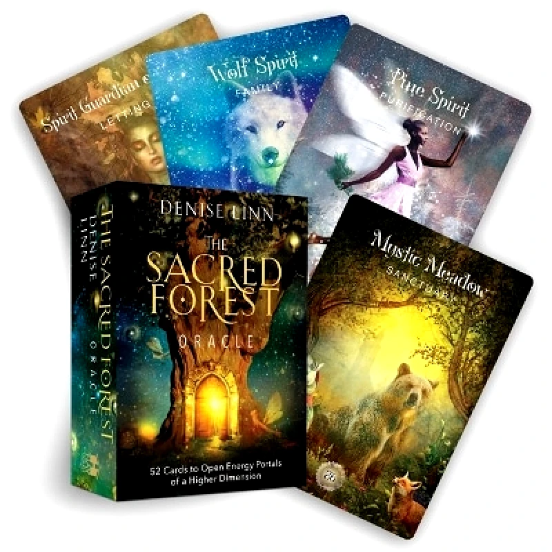 Hay House Inc The Sacred Forest Oracle: 52 Cards to Open Energy Portals of a Higher Dimension Denise Linn Hay House Inc 0525