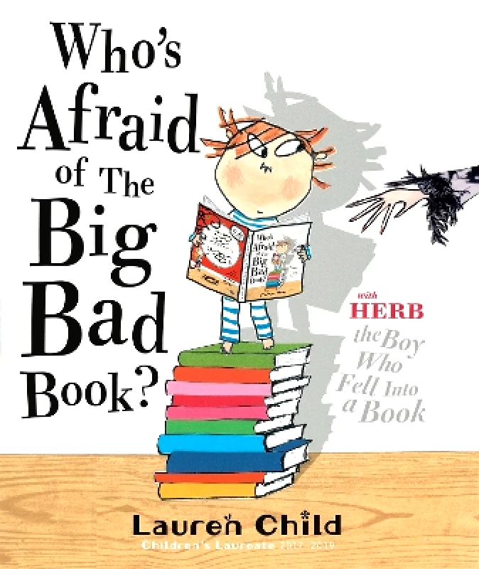 Orchard Books Who's Afraid of the Big Bad Book? Lauren Child Orchard Books 1113