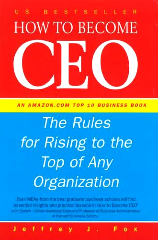 Vermilion How To Become CEO Jeffrey J Fox Vermilion Hardback