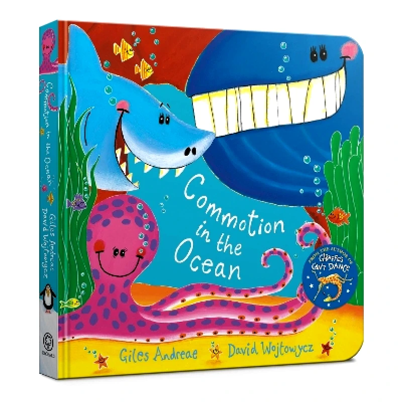 Orchard Books Commotion in the Ocean Board Book Giles Andreae Orchard Books 1126
