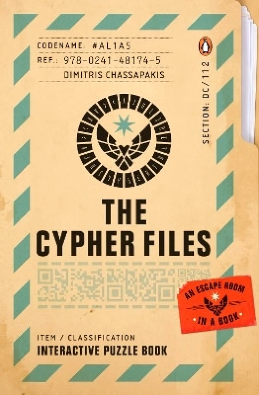 The Cypher Files: An Escape Room… in a Book! Dimitris Chassapakis Penguin Books Ltd φωτογραφία