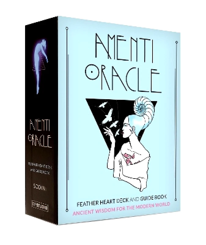 Amenti Oracle Feather Heart Deck and Guide Book: Ancient Wisdom for the Modern World Jennifer Sodini Running Press Adult 0709 φωτογραφία