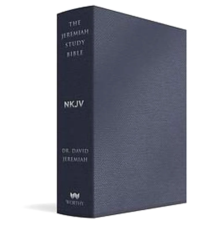 Worthy Books The Jeremiah Study Bible, NKJV: Majestic Black Leatherluxe (R): What It Says. What It Means. What It Means For You. Dr. David Jeremiah Worthy Books 2020 Hardback