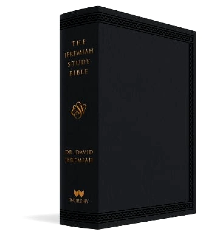 Worthy Books The Jeremiah Study Bible, ESV, Black LeatherLuxe: What It Says. What It Means. What It Means for You. Dr. David Jeremiah Worthy Books 0108