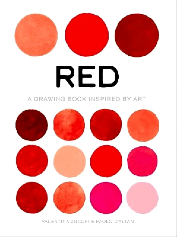OH Red: A Drawing Book Inspired by Art Valentina Zucchi OH 0601