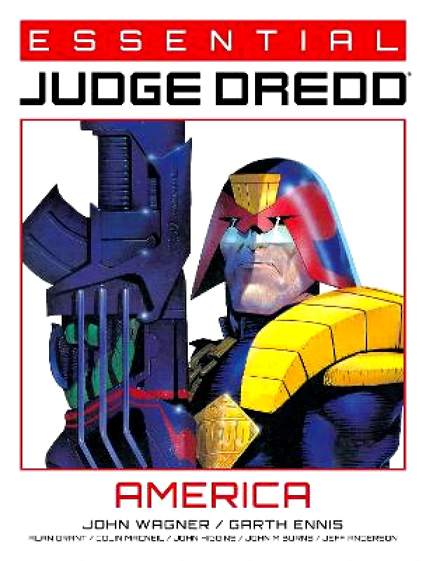 Essential Judge Dredd: America Garth Ennis 2000 AD Graphic Novels 0903 φωτογραφία