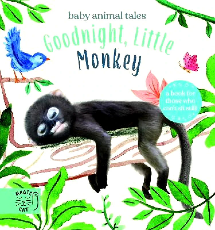 Magic Cat Publishing Goodnight, Little Monkey: A book for those who can't sit still Amanda Wood Magic Cat Publishing Board book 2022