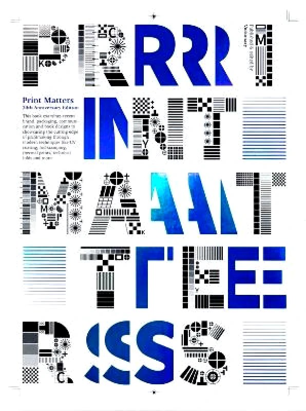 Victionary PRINT MATTERS: 20th Anniversary Edition: The Cutting Edge of Print Victionary Paperback / softback 2021
