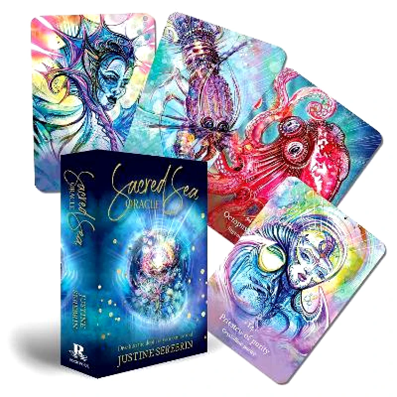 Rockpool Publishing Sacred Sea Oracle: Dive into the depth of your cosmic soul Justine Serebrin Rockpool Publishing 0217