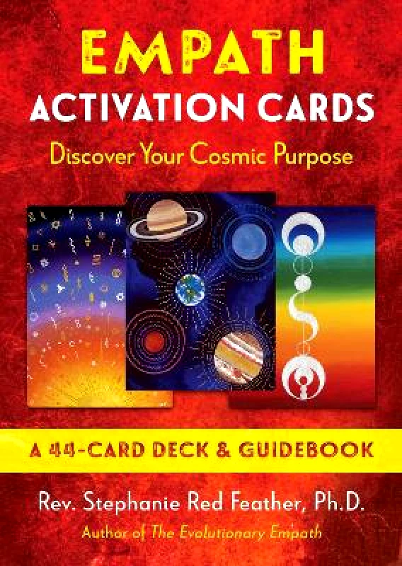 Bear & Company Empath Activation Cards: Discover Your Cosmic Purpose Rev. Stephanie Red Feather Bear & Company 0217