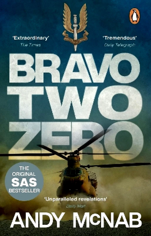 Bravo Two Zero: The original SAS story Andy McNab Corgi Books φωτογραφία