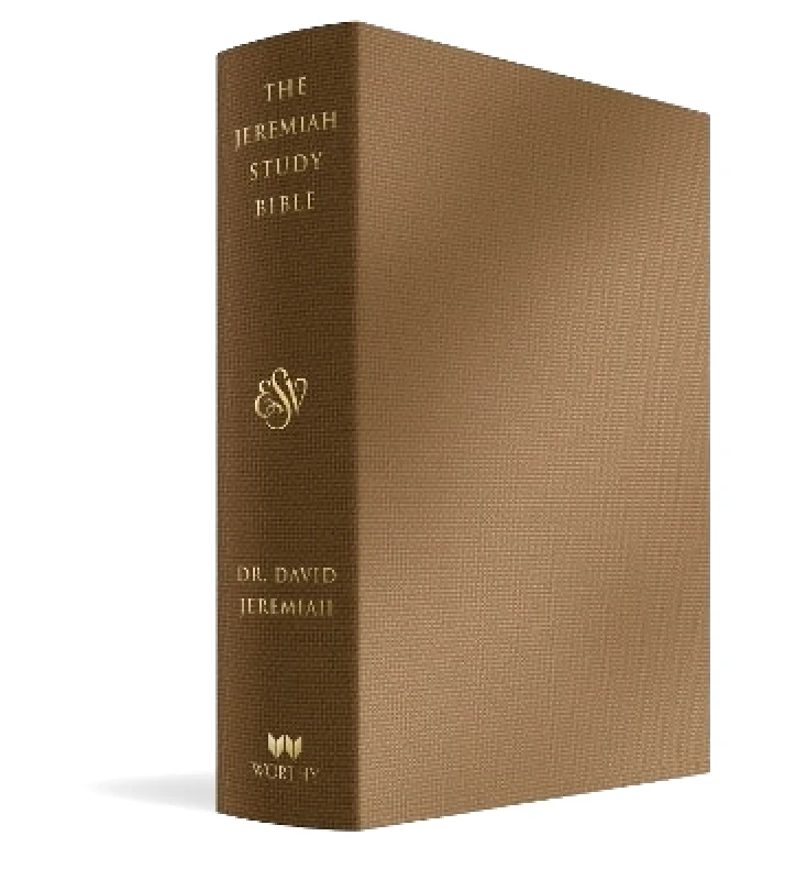 Worthy Books The Jeremiah Study Bible, ESV, Bronze LeatherLuxe®: What It Says. What It Means. What It Means for You. Dr. David Jeremiah Worthy Books 0728