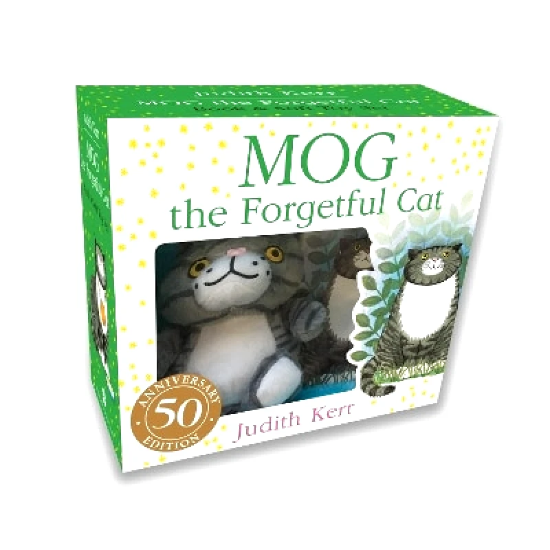HarperCollins Children's Books Mog the Forgetful Cat Book and Toy Gift Set Judith Kerr HarperCollins Children's Books