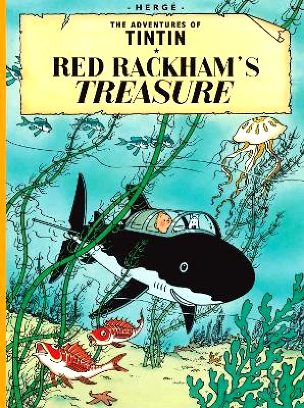 Farshore Red Rackham's Treasure (The Adventures of Tintin) Herge Farshore