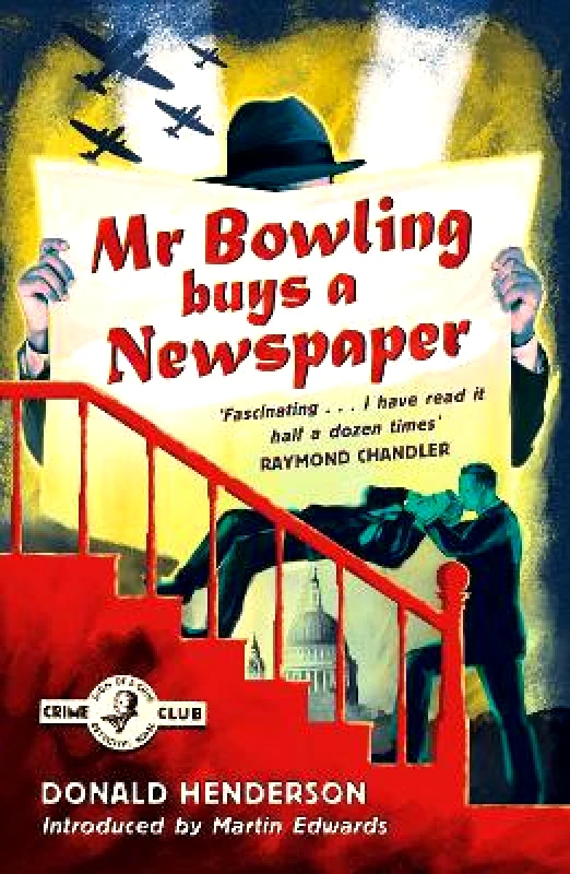 Collins Crime Club Mr Bowling Buys a Newspaper Donald Henderson Collins Crime Club