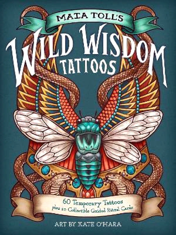 Storey Publishing LLC Maia Toll's Wild Wisdom Tattoos: 60 Temporary Tattoos plus 10 Collectible Guided-Ritual Cards Storey Publishing LLC 0827