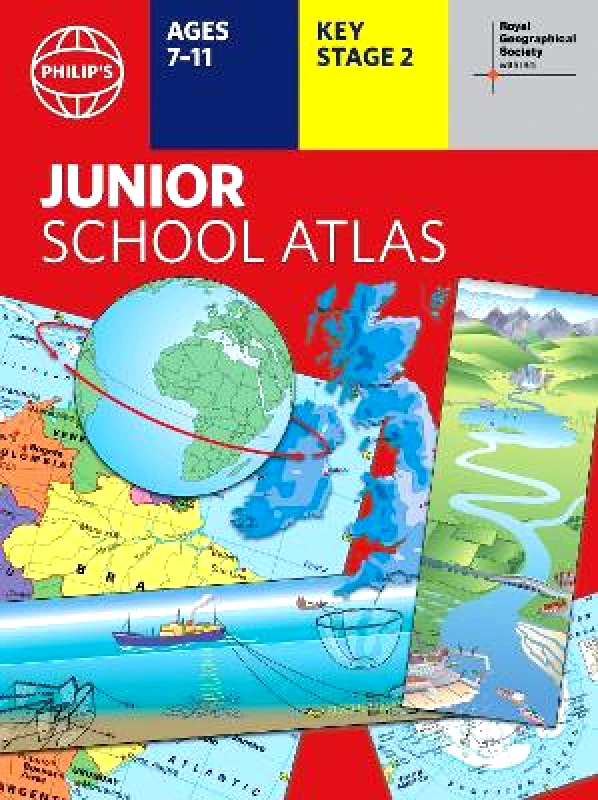 Philip's Philip's RGS Junior School Atlas: 12th edition PB Philip's Maps 1210