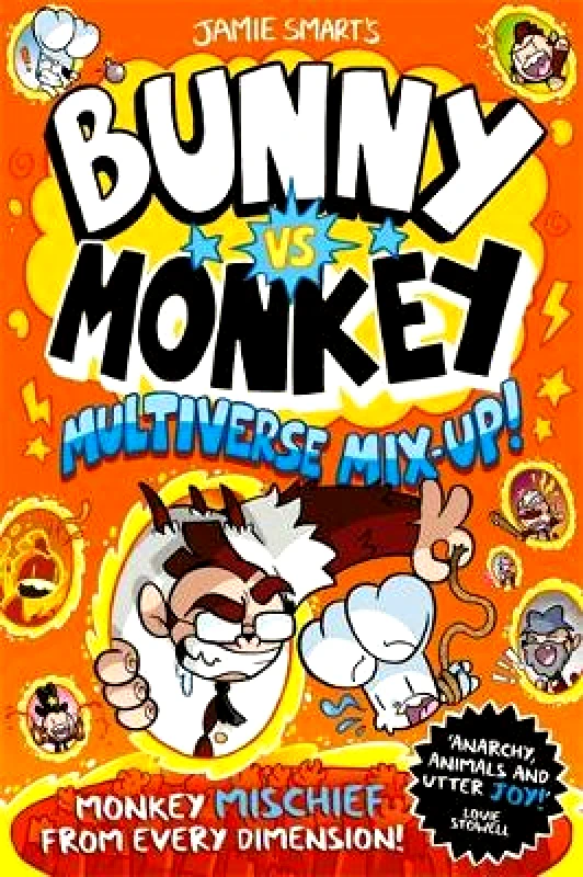 David Fickling Books Bunny vs Monkey: Multiverse Mix-up! (a Phoenix Comic Book, from the million-selling Jamie Smart, Illustrator of the Year) David Fickling Books