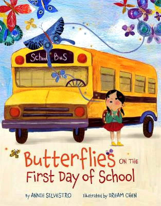 Sterling Butterflies on the First Day of School Annie Silvestro Sterling 0507