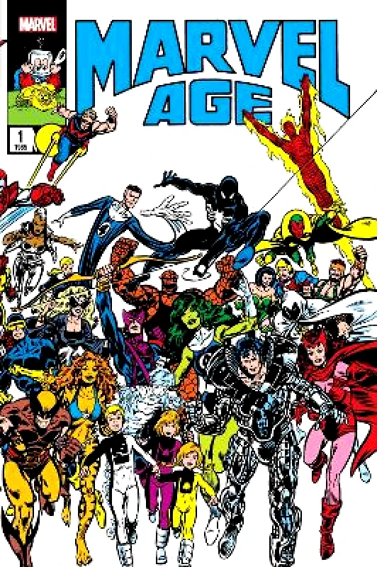 Marvel Comics Marvel Age Omnibus Vol. 1 Kerry Gammill Marvel Comics