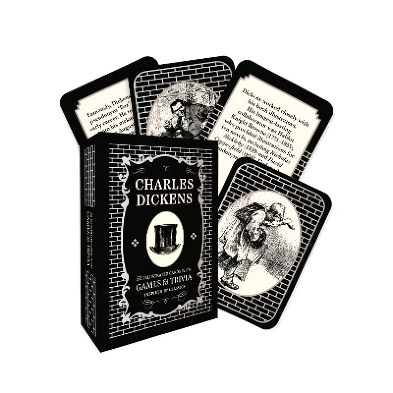 Pyramid Charles Dickens - A Card and Trivia Game: 52 illustrated cards with games and trivia inspired by classics 0312 Pyramid