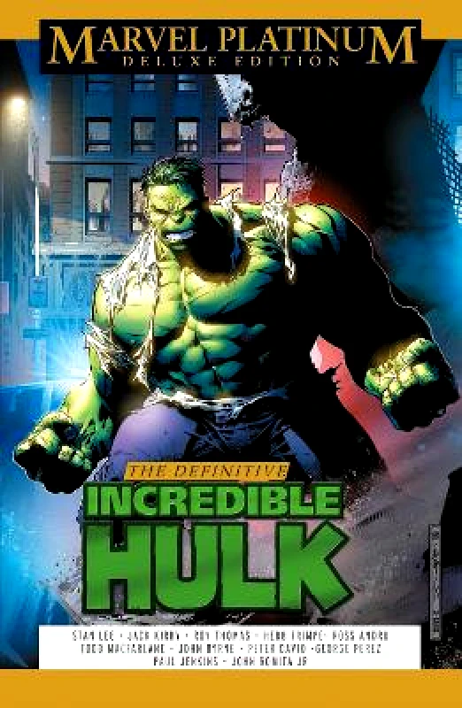 Panini Books Marvel Platinum Deluxe Edition: The Definitive Incredible Hulk John Byrne Panini Books