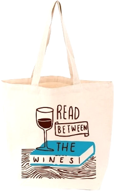 Gibbs M. Smith Inc Read Between the Wines Tote Gibbs Smith Gibbs M. Smith Inc