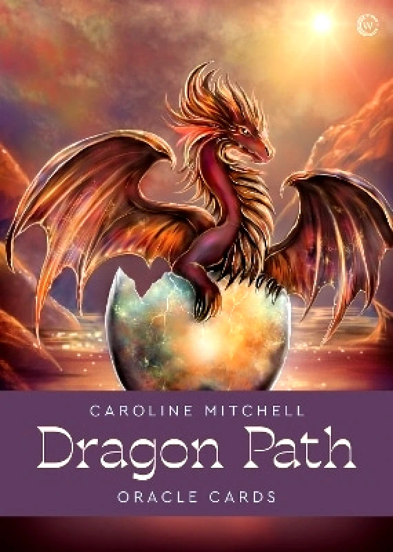 Watkins Publishing Dragon Path Oracle Cards: A 33 Card Deck & Guidebook Caroline Mitchell Watkins Publishing