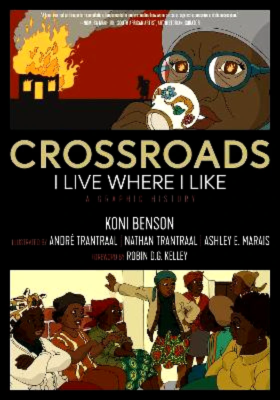 PM Press Crossroads: I Live Where I Like: A Graphic History Koni Benson PM Press