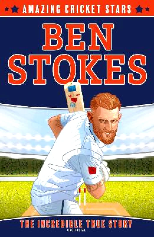 Red Shed Ben Stokes (Amazing Cricket Stars, Book 1) Clive Gifford Red Shed
