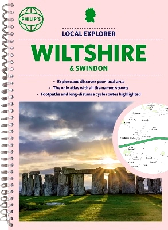 Philip's Philip's Local Explorer Street Atlas Wiltshire and Swindon Philip's Maps 0227