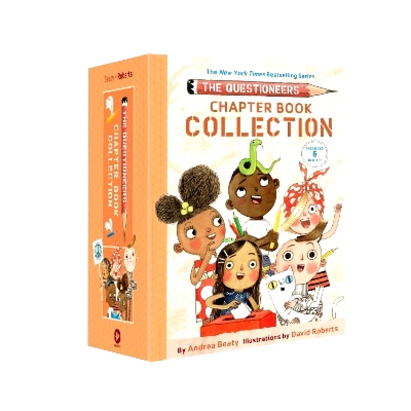 Amulet Books Questioneers Chapter Book Collection (Books 1-6) Andrea Beaty Amulet Books 0123