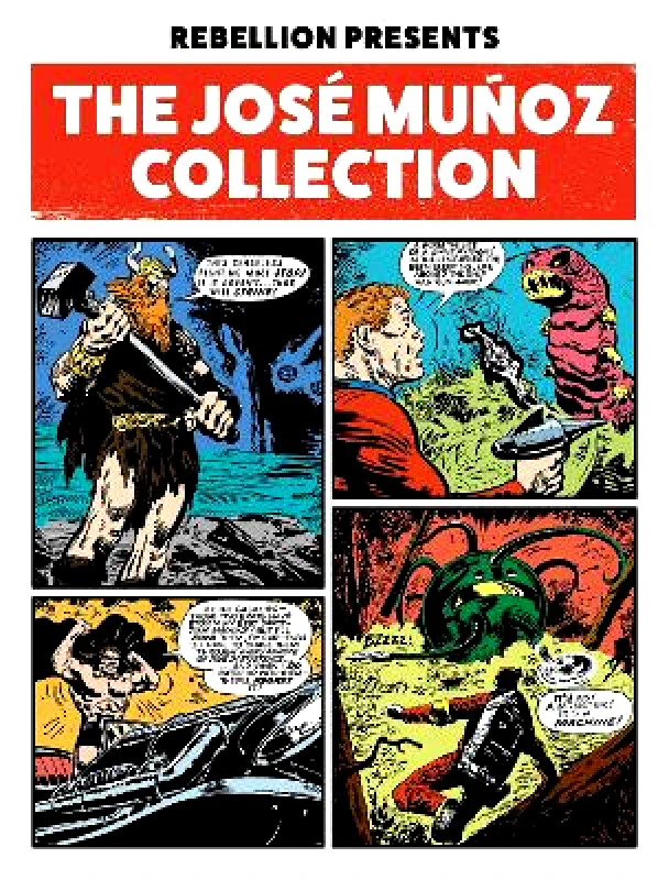 Rebellion Presents The José Muñoz Collection 2000 AD Graphic Novels 1121 φωτογραφία