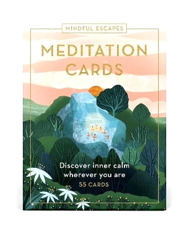 Kaddo Mindful Escapes Meditation Cards: Discover inner calm wherever you are - 55 cards Alison Davies Kaddo 0229