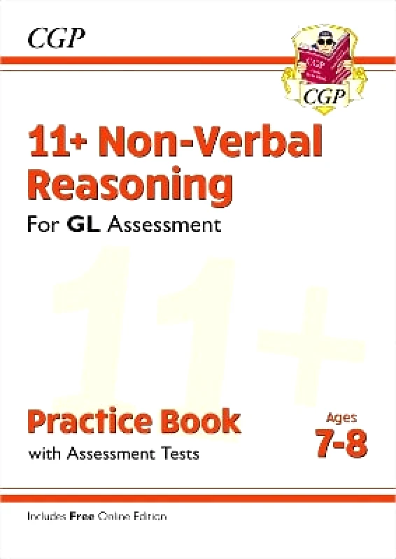 Coordination Group Publications Ltd (CGP) 11+ GL Non-Verbal Reasoning Practice Book & Assessment Tests - Ages 7-8 (with Online Edition) CGP Books Coordination Group Publications Ltd (CGP)